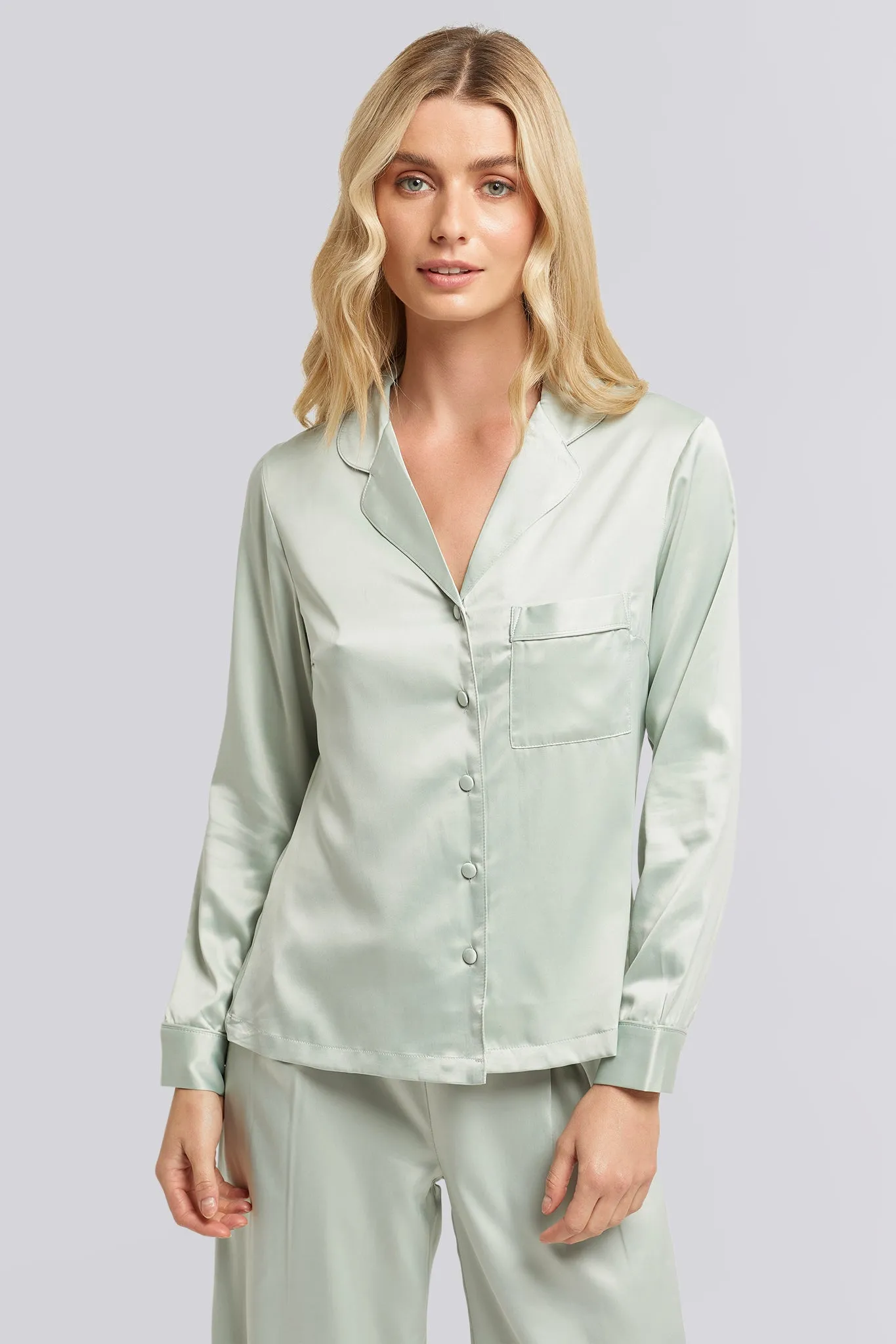 Toni Lounge Pyjama Set - Sage