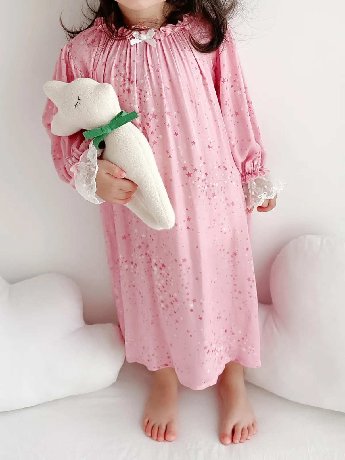 Twinkling Sky Star Print Nightgown