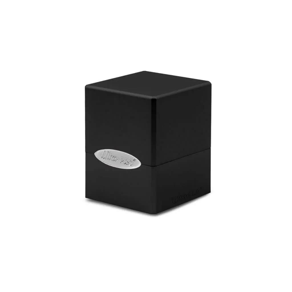 ULTRA PRO DECK BOX Satin Cube - Black