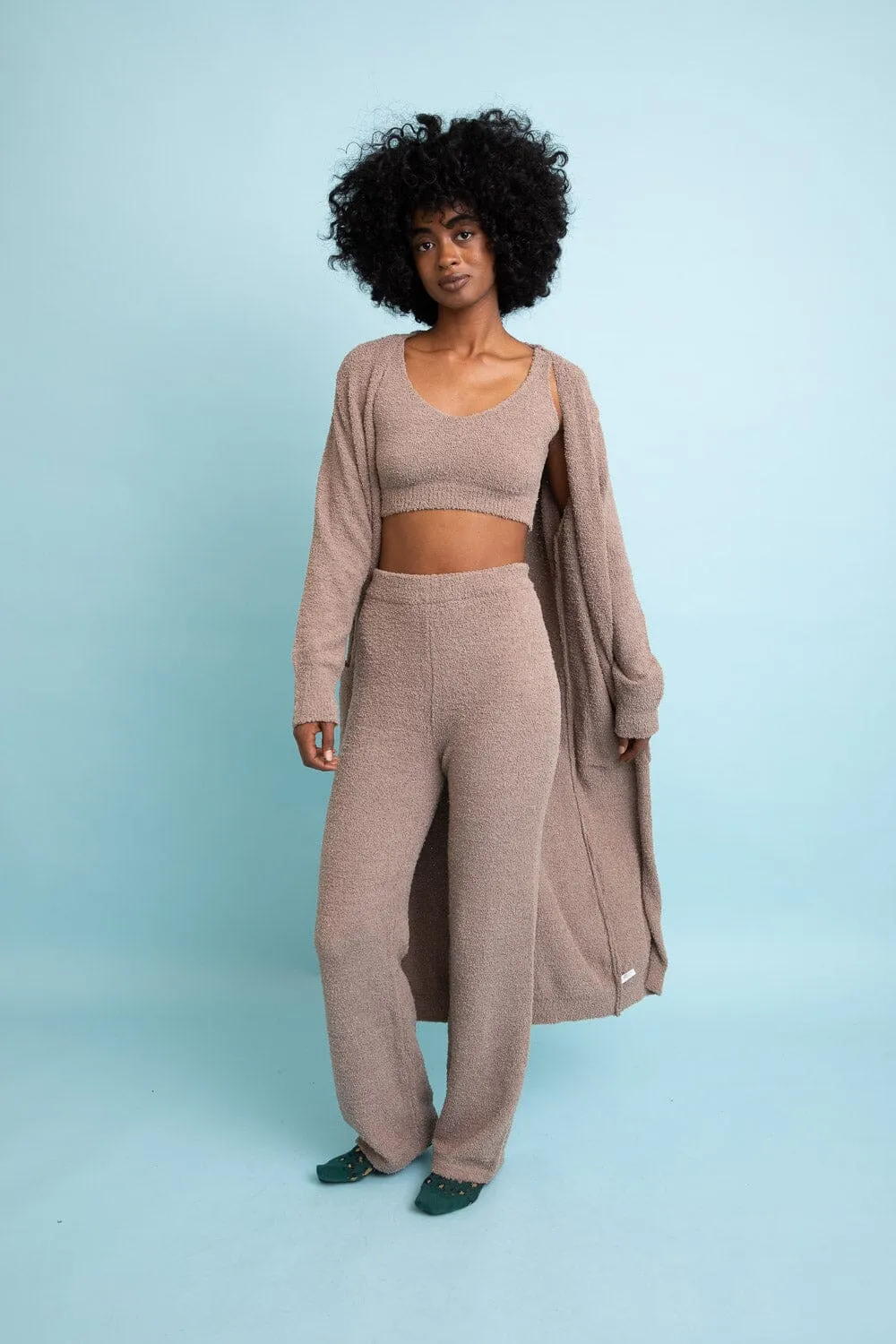 Ultra-soft Boucle Loungewear Set