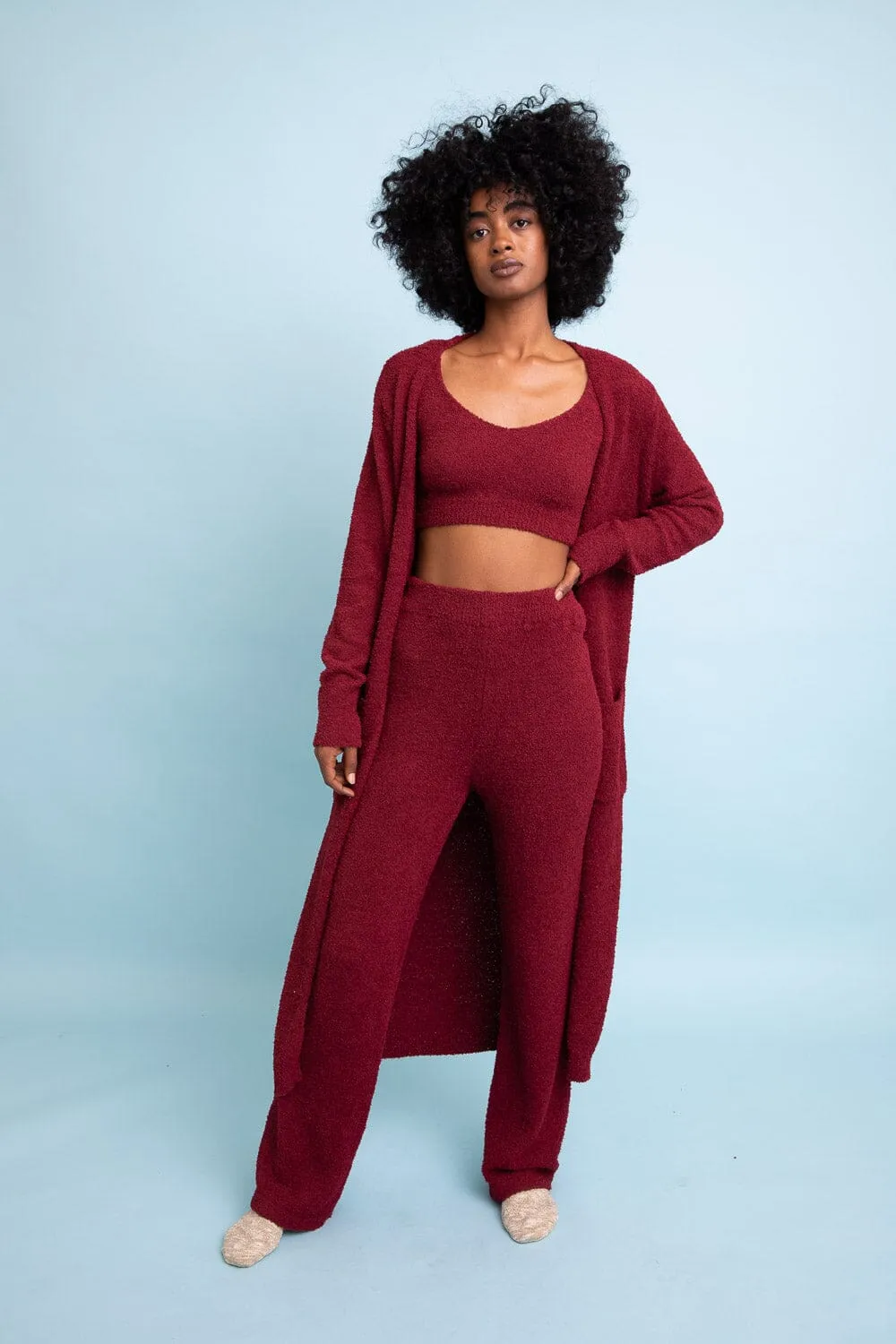 Ultra-soft Boucle Loungewear Set