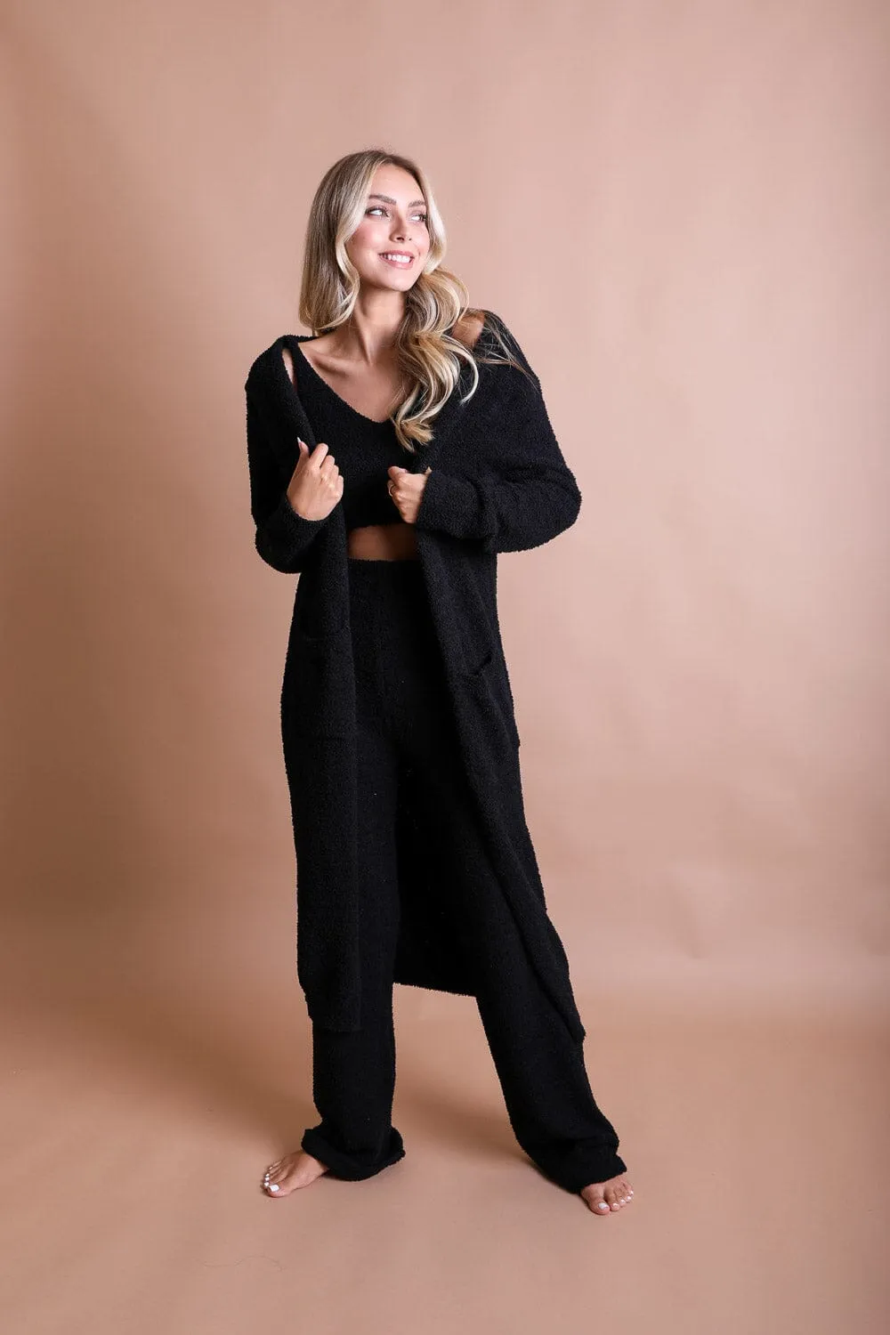 Ultra-soft Boucle Loungewear Set