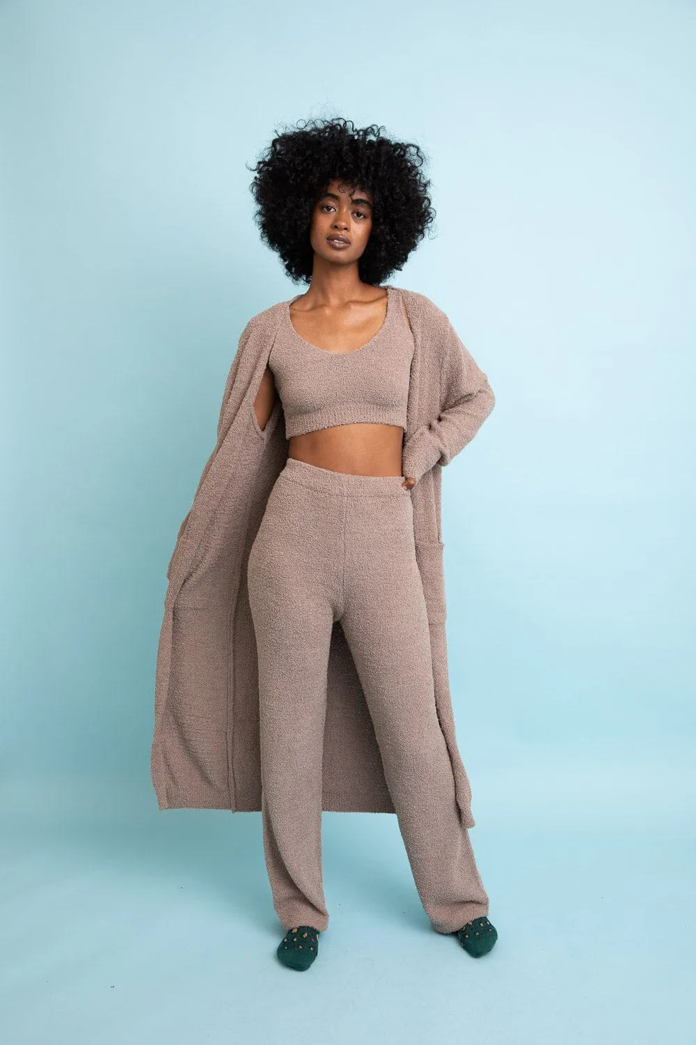 Ultra-soft Boucle Loungewear Set