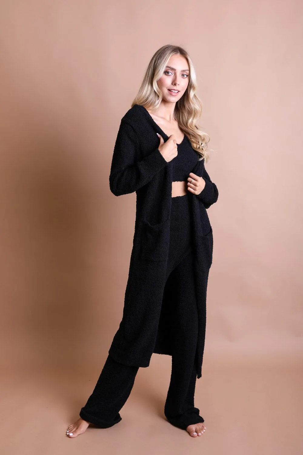 Ultra-soft Boucle Loungewear Set