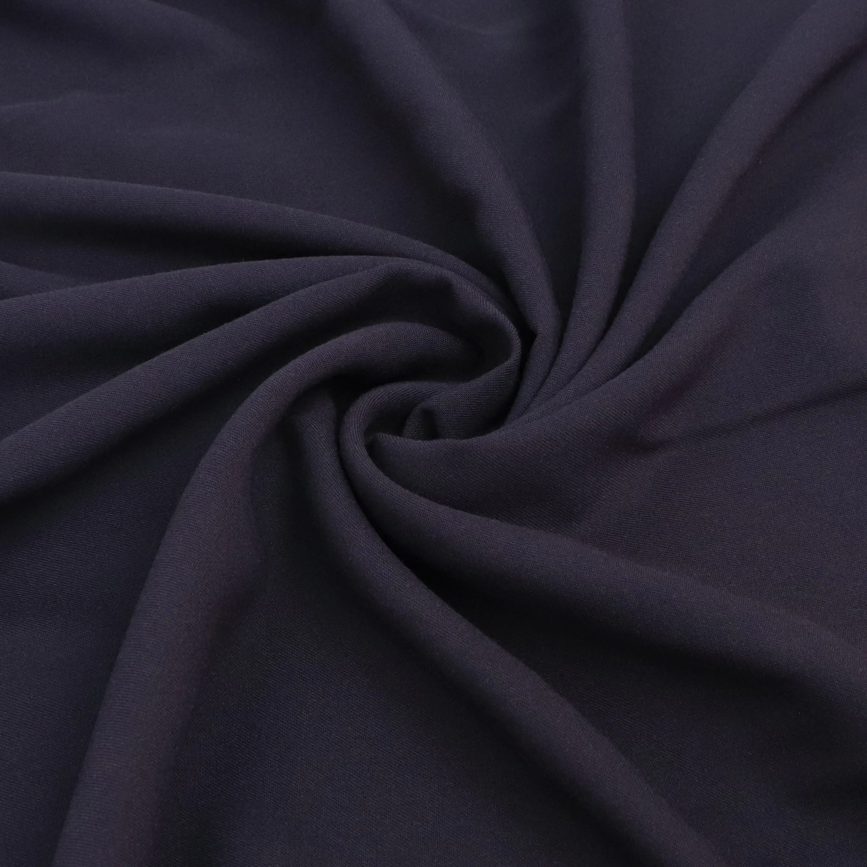 Viscose Twill - Navy Blue