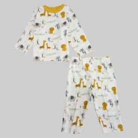 Wild Animals Long-Sleeved Pajama