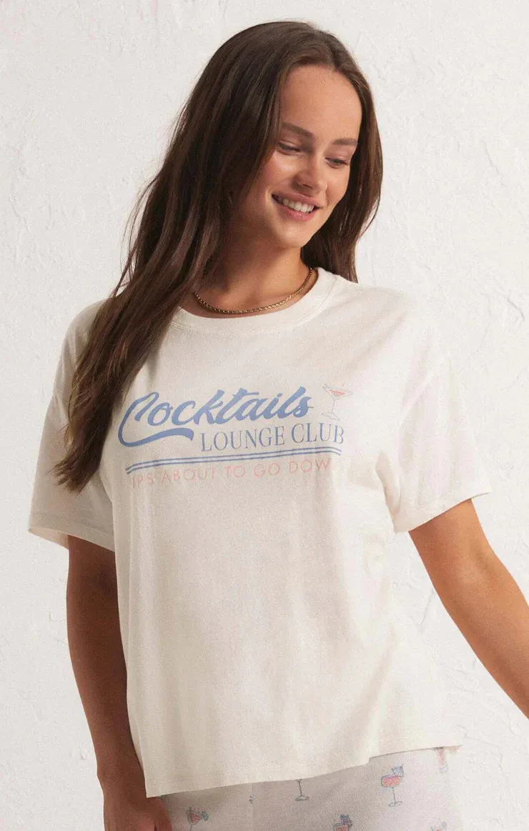 ZSU Cocktails Lounge Tee Shirt