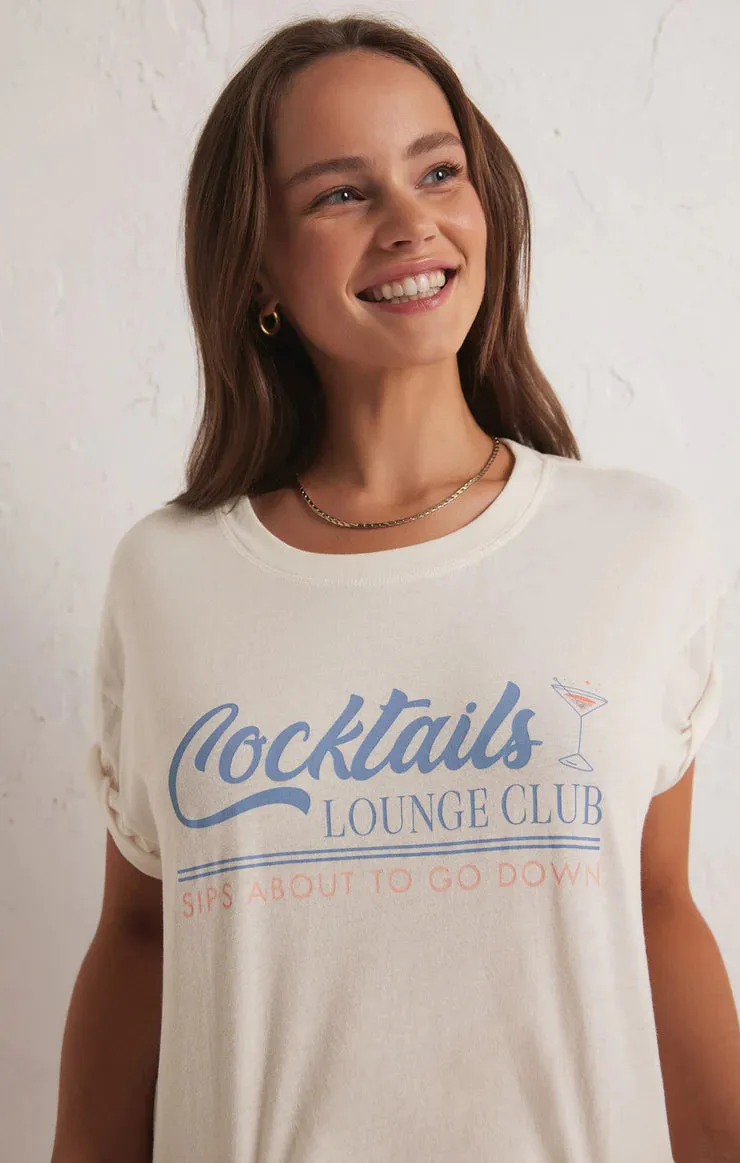 ZSU Cocktails Lounge Tee Shirt